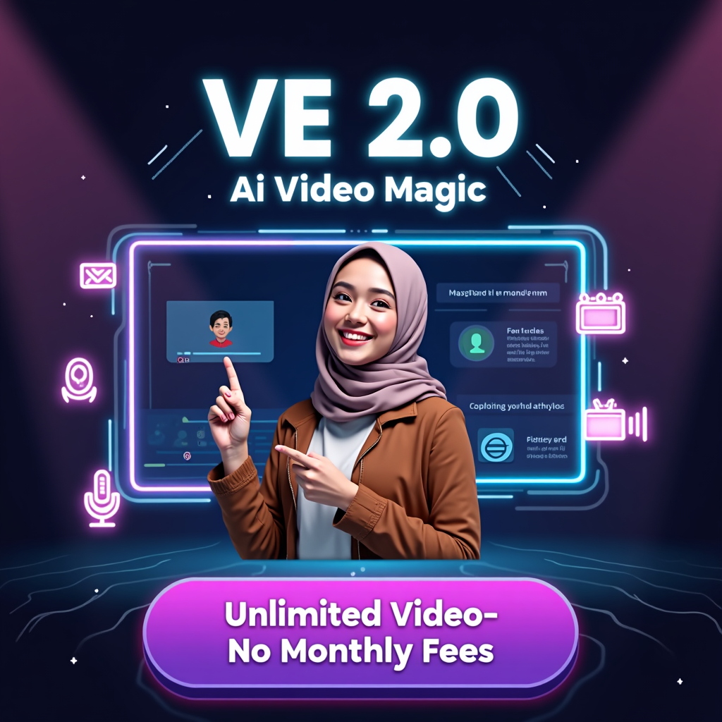 VE 2.0 – AI Video Generator Tanpa Batas, Tanpa Biaya Bulanan
